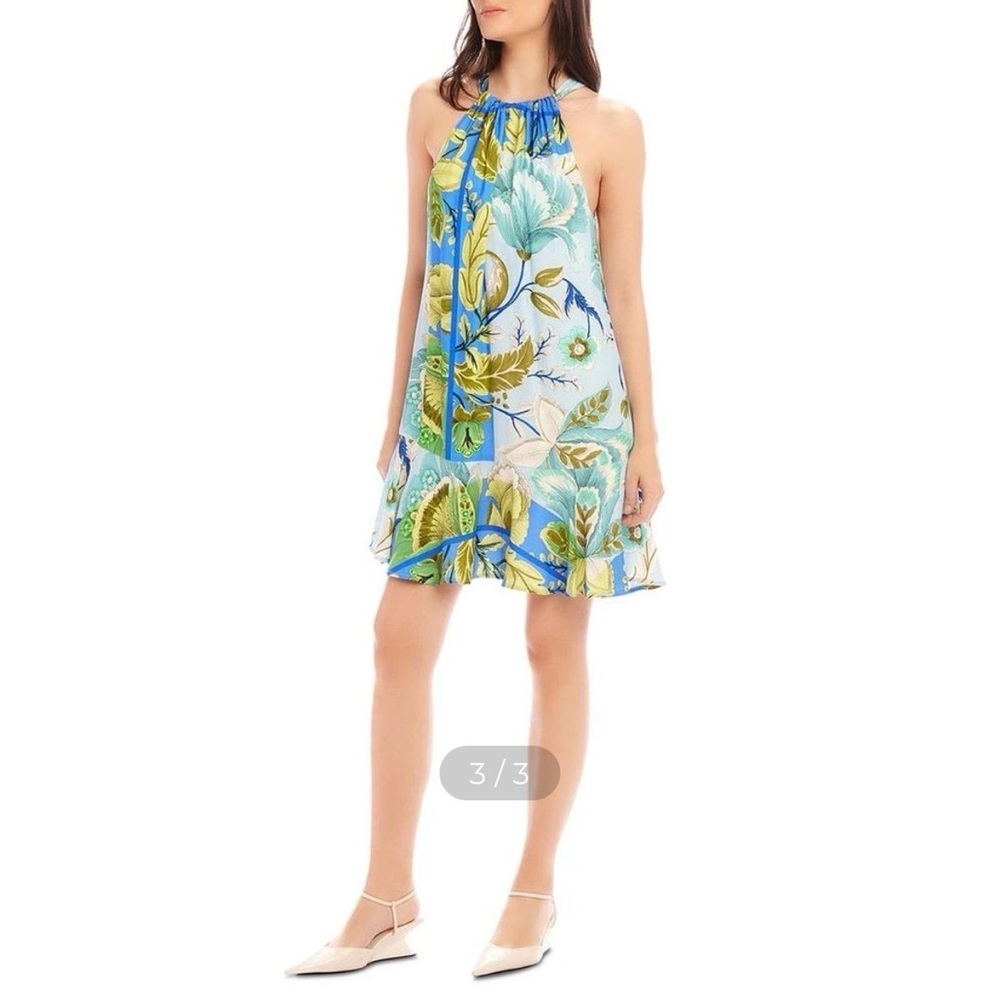 Fifteen Twenty Size XS Women’s Floral Brenda Ruffle Hem Dress